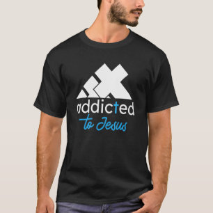 Camiseta Viciado em Jesus Cristo Cristão Cruza Religião R