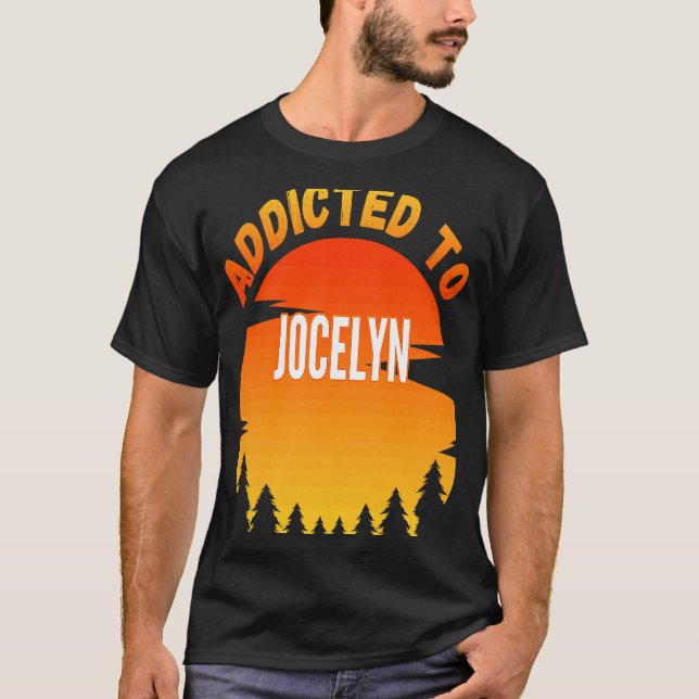 Camiseta Viciado em Jocelyn por Jocelyn (Frente)