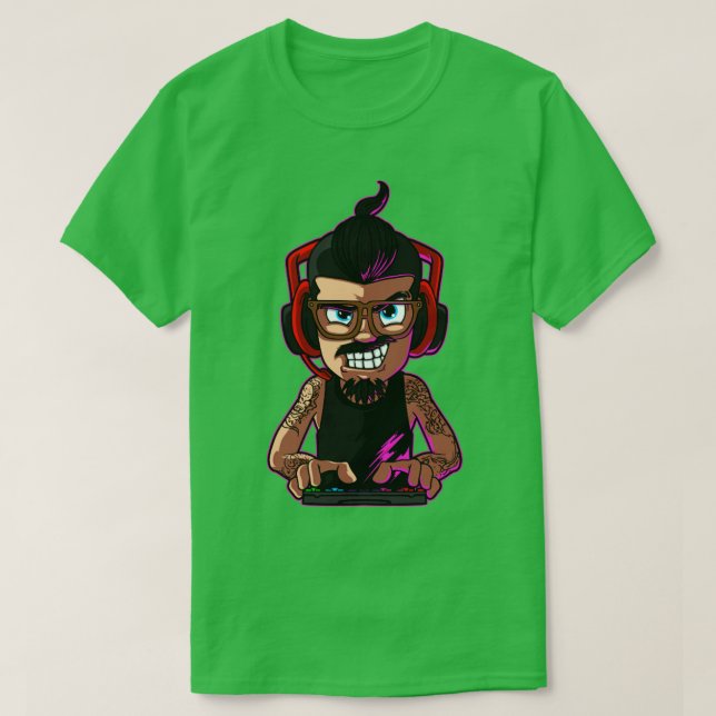 Camiseta Viciado em Jogos (Frente do Design)