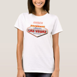 Camiseta Viciado em Las Vegas, sinal engraçado de Nevada
