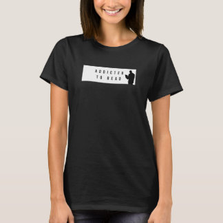 Camiseta Viciado Em Ler O Clube De Discussão Do Livro