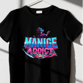 Camiseta Viciado em manga
