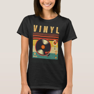 Camiseta Viciado em Música Retro Vinil Diggin Vinil Crate