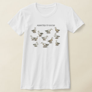 Camiseta Viciado em Patos