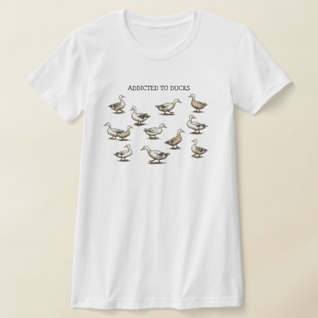 Camiseta Viciado em Patos (Postura )