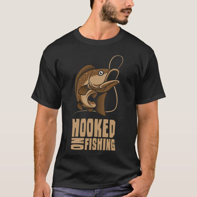 Camiseta Viciado Em Pescar (Frente)