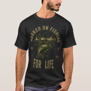 Camiseta Viciado em Pescar