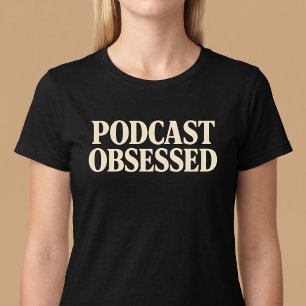 Camiseta Viciado em Podcast