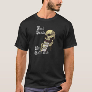 Camiseta Viciado Em Pote Café Da Imprensa Do Café Ser