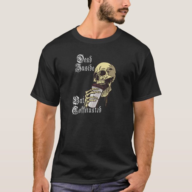 Camiseta Viciado Em Pote Café Da Imprensa Do Café Ser (Frente)