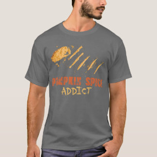 Camiseta Viciado em Pumpkin Halloween Café Latte