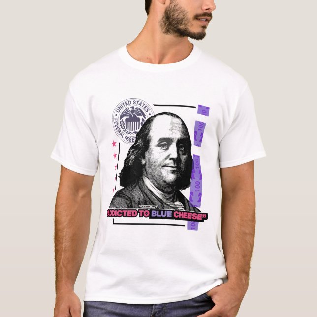 Camiseta Viciado em Sabão Azul (Frente)