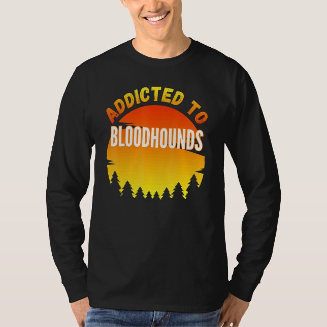 Camiseta Viciado Em Sangue Para Cão (Frente)