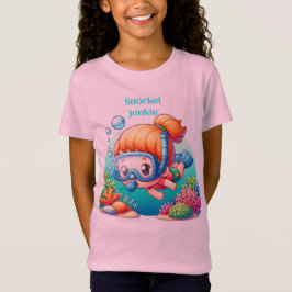 Camiseta Viciado em snorkeling
