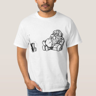 Camiseta Viciado em televisão