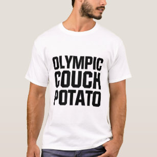 Camiseta Viciado em televisão olímpico