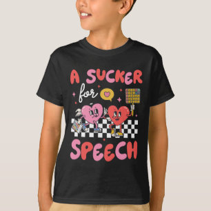 Camiseta Viciado em Terapia da Fala Slp Coração Amoroso Val