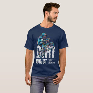 Camiseta Viciado em Terra – Vivendo para o Passeio BMX