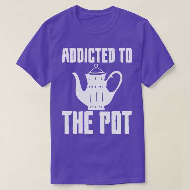 Camiseta Viciado No Pote (Frente do Design)