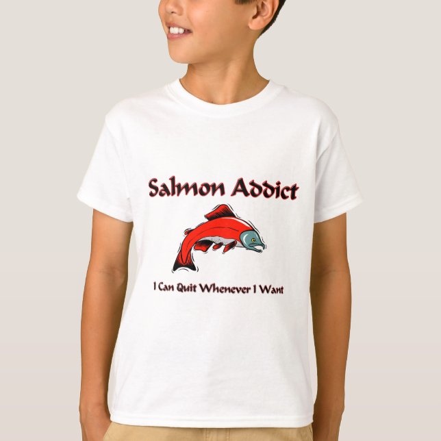 Camiseta Viciado Salmon (Frente)
