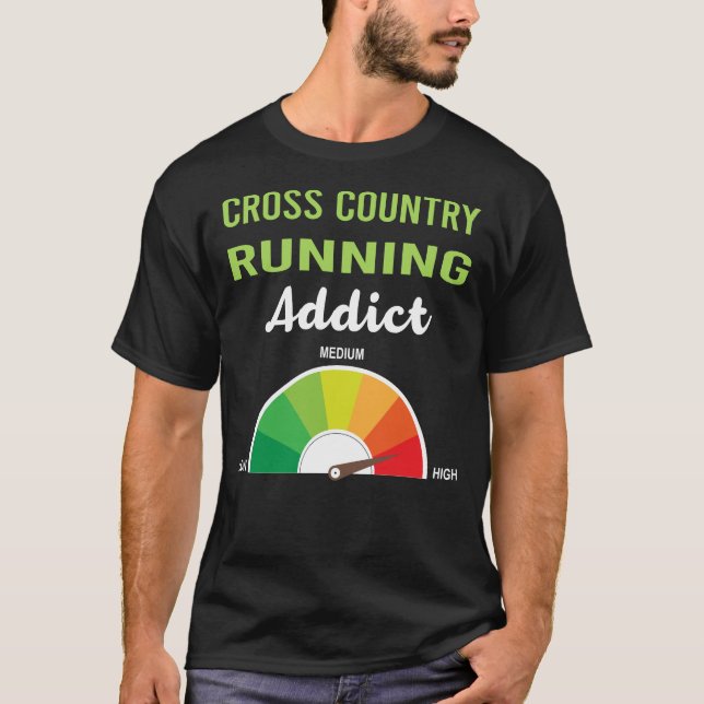 Camiseta Vício Cruzado País Executando XC (Frente)
