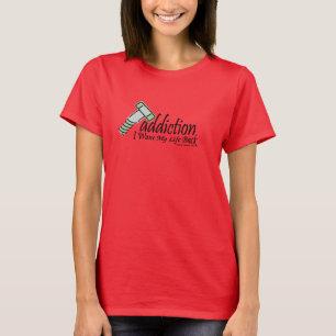 Camiseta vício do parafuso eu quero minha parte traseira d
