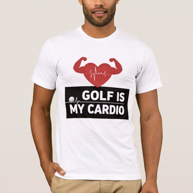 Camiseta Vício em Golfe Golfe Divertido (Frente)