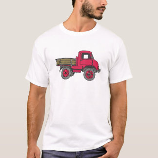 Camiseta Vícios pequenos vermelhos, de camiões