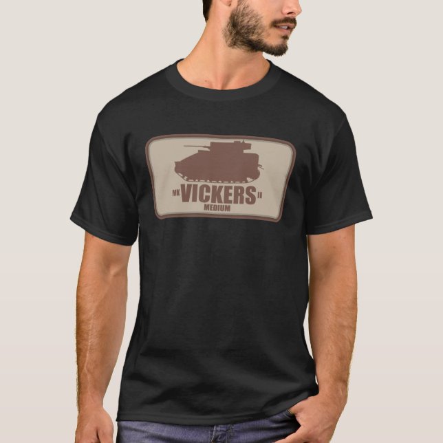 Camiseta Vickers Medium Mark II 1 (Frente)