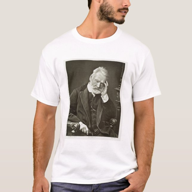 Camiseta Victor Hugo (1802-85), 'de Galerie Contemporaine (Frente)