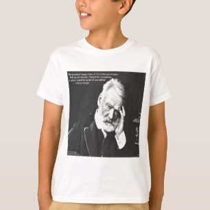 Camiseta Victor Hugo & Citação de Felicidade Presentes Cami