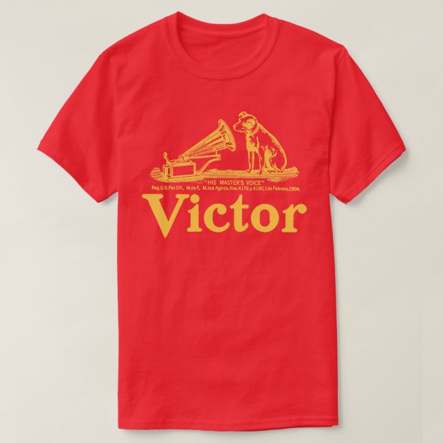 Camiseta Victor Records (Frente do Design)