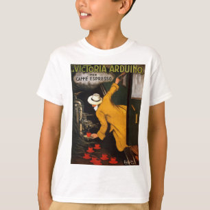 Camiseta Victoria Arduino - Vintage Café Advert Poster T-