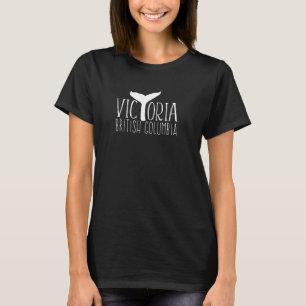 Camiseta Victoria BC Canada Whale assistindo maré coronel b