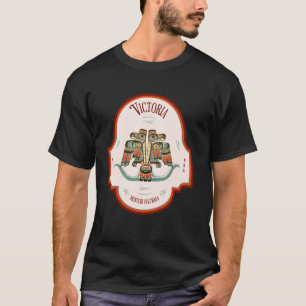 Camiseta Victoria BC Thunderbird Art Pacific Northwest Nati