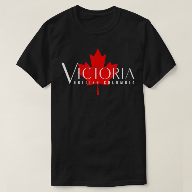 CAMISETA VICTORIA BRITÂNICA COLUNA BC CANADA GARDEN MÃES (Frente do Design)