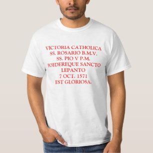CAMISETA VICTORIA CATHOLICA CAMISIA DE LEPANTO