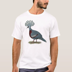 Camiseta Victoria Crowned Pigeon
