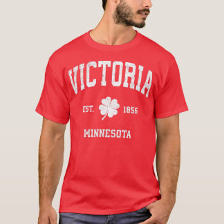 Camiseta Victoria Minnesota Vintage Shamrock