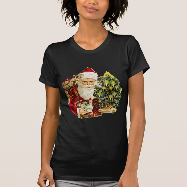 Camiseta Victorian Santa Claus (Frente)