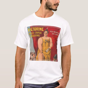 Camiseta Victorine, A Linda Mulher Grande Parisiense