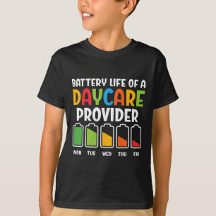 Camiseta Vida Amarga de Provedor de Creche - Creche Ensina