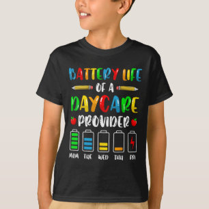 Camiseta Vida Amarga de Provedor de Creche - Ensino de Cria
