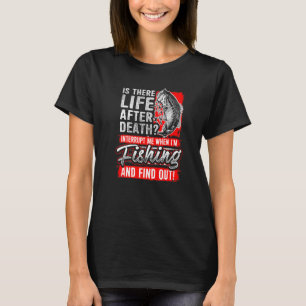 Camiseta Vida Após a Morte Pesca Cardápio do Pescador2019s
