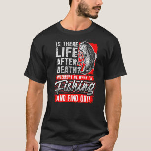 Camiseta Vida Após a Morte Pescando Cardápio do Pescador201