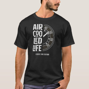 Camiseta Vida arrefecida a ar - GaugeCultu do tacômetro de