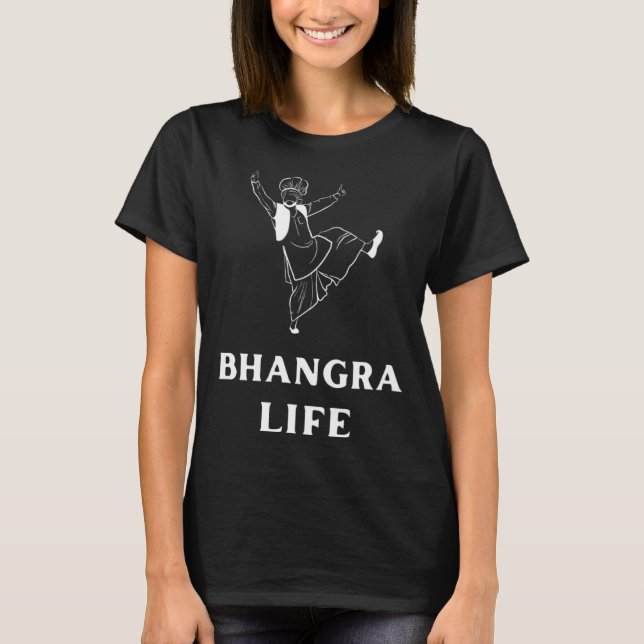 CAMISETA VIDA BHANGRA (Frente)