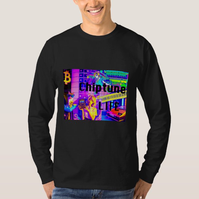 Camiseta Vida Chiptune (Frente)