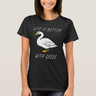 Camiseta Vida com Gansos