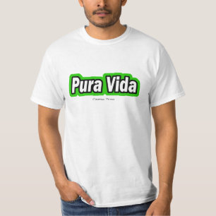 Camiseta Vida, Costa Rica - personalizado